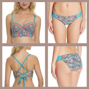 NWT Profile‎ Blush by Gottex Sultana Top BOTTOM SET
